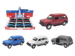 Die Cast Car Pull Back W/L_S(12in1)
