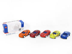 Die Cast Sports Car Pull Back(6S6C)