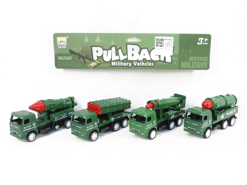 Pull Back Car(4in1) toys