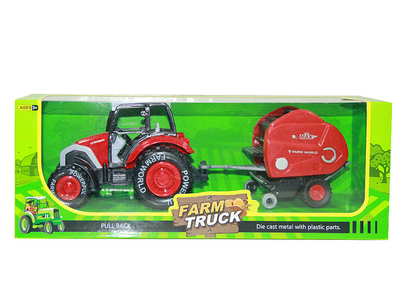 Die Cast Farmer Car Pull Back toys
