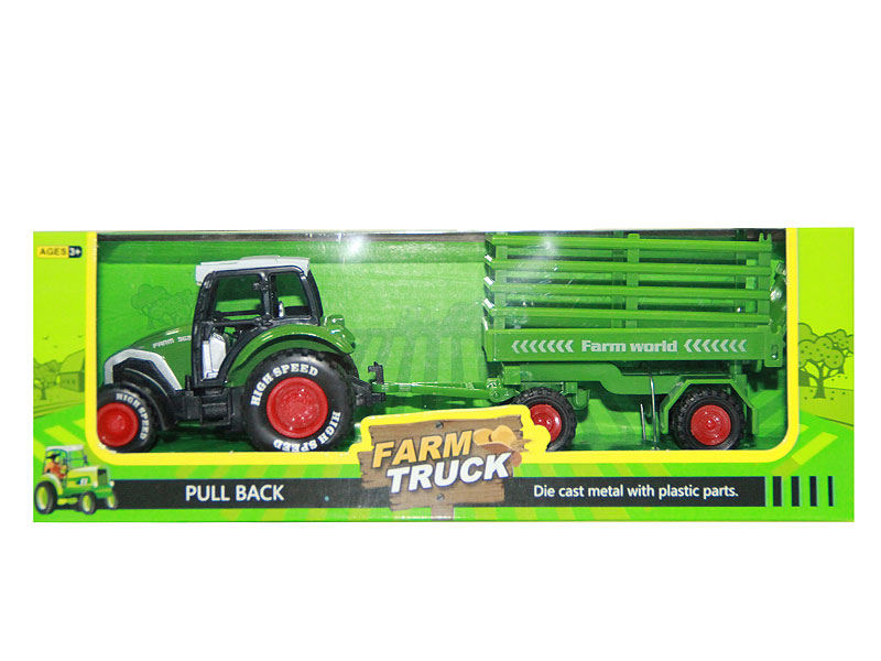 Die Cast Farmer Car Pull Back(3S3C) toys