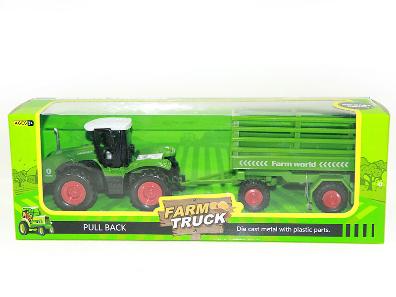 Die Cast Farmer Car Pull Back(3S3C) toys