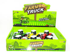 Die Cast Farmer Car Pull Back(6in1) toys