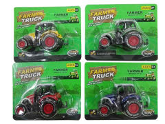 Die Cast Farmer Car Pull Back(4C) toys