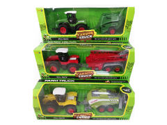 Die Cast Farmer Car Pull Back(3S3C)