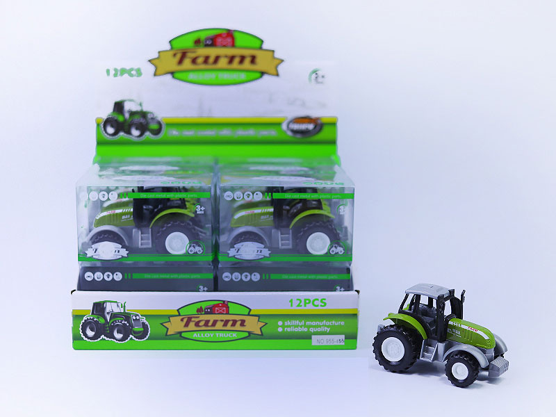 Die Cast Farmer Car Pull Back(12in1) toys