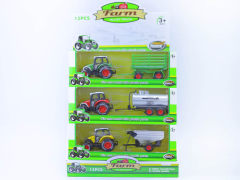 Die Cast Farmer Car Pull Back(12in1) toys