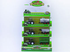 Die Cast Farmer Car Pull Back(12in1) toys