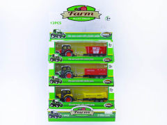 Die Cast Farmer Truck Pull Back(12in1) toys