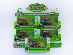 Die Cast Farmer Truck Pull Back(12in1) toys