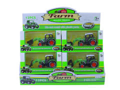 Die Cast Farmer Truck Pull Back(12in1) toys