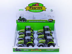 Die Cast Farmer Car Pull Back(6in1) toys