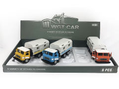 Die Cast Medical Car Pull Back W/L_S(6in1)