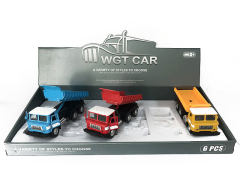 Die Cast Car Pull Back W/L_S(6in1)