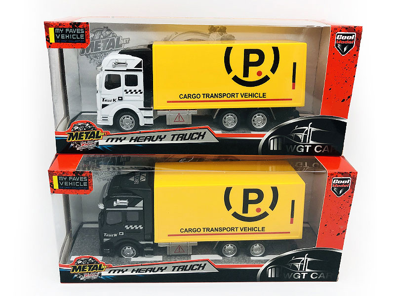 1:50 Die Cast Truck Pull Back W/L_S(2S) toys
