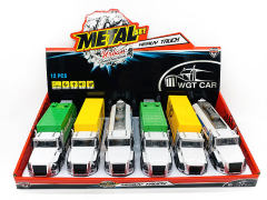 1:50 Die Cast Truck Pull Back W/L_S(6in1)