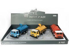 Die Cast Truck Pull Back(6in1)
