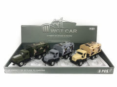 Die Cast Car Pull Back W/L_S(6in1)