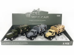 Die Cast Car Pull Back(6in1)