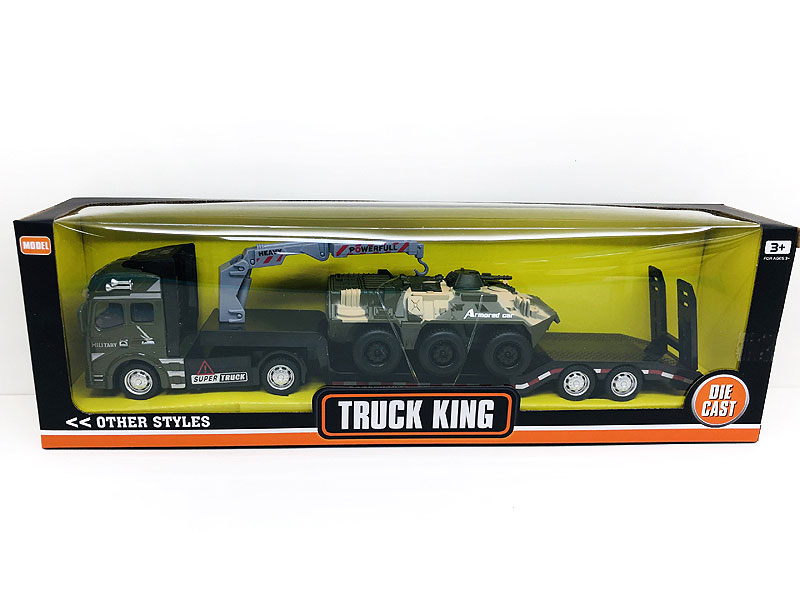 1:50 Die Cast Tow Truck Pull Back toys