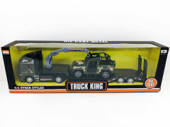 1:50 Die Cast Tow Truck Pull Back