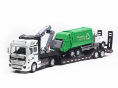 1:50 Die Cast Tow Truck Pull Back toys