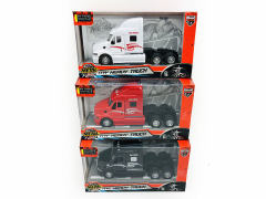 Die Cast Tow Truck Pull Back W/L_S(3C)