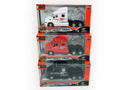 Die Cast Tow Truck Pull Back(3C)