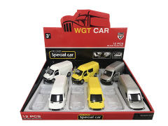 Die Cast Car Pull Back(12in1) toys