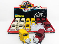 Die Cast CarPull Back W/L_S(12in1) toys