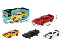 1:32 Die Cast Car Pull Back(4C)