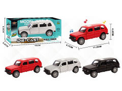 1:32 Die Cast Cross-country Car Pull Back W/L_M(3C)