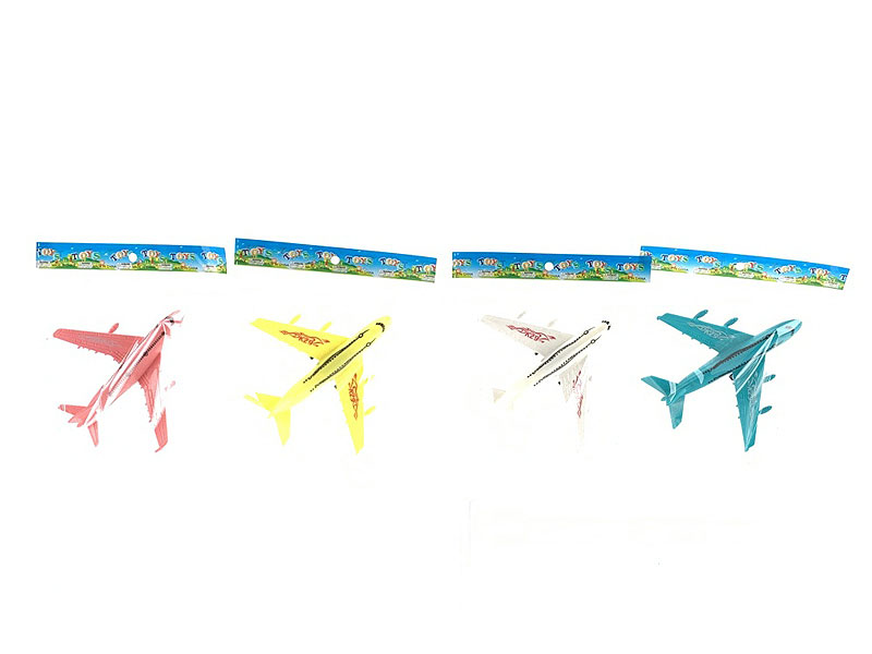 Pull Back Plane(4C) toys