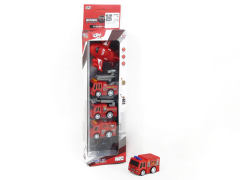 Pull Back Fire Engine & Pull Back Plane(5in1)