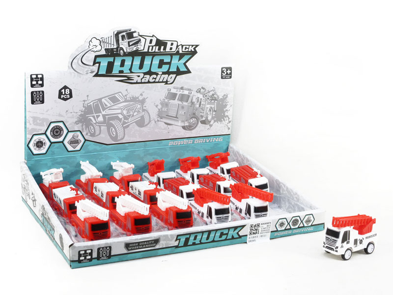 Pull Back Fire Engine(18in1) toys