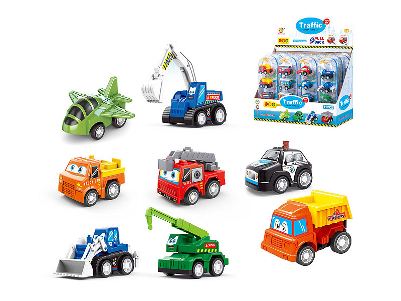 Pull Back Car(12in1) toys