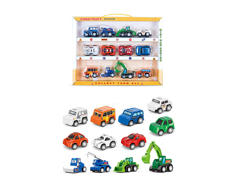 Pull Back Car(11in1) toys