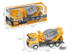 Die Cast Construction Mixer Truck Pull Back toys