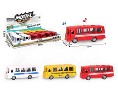 1:32 Die Cast Bus Pull Back W/L_M(12in1)
