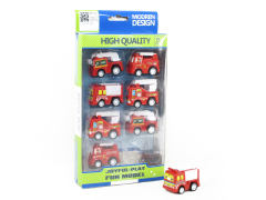 Pull Back Fire Engine(8in1)