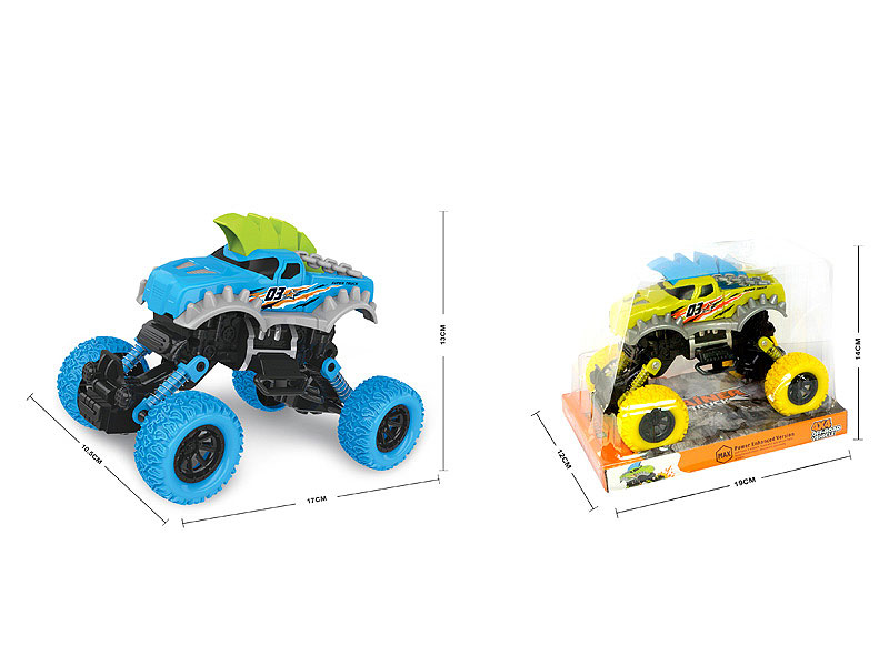 Pull Back 4Wd Cross-country Car(2C) toys