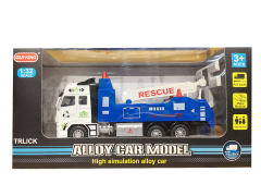 Die Cast Rescue Car Pull Back