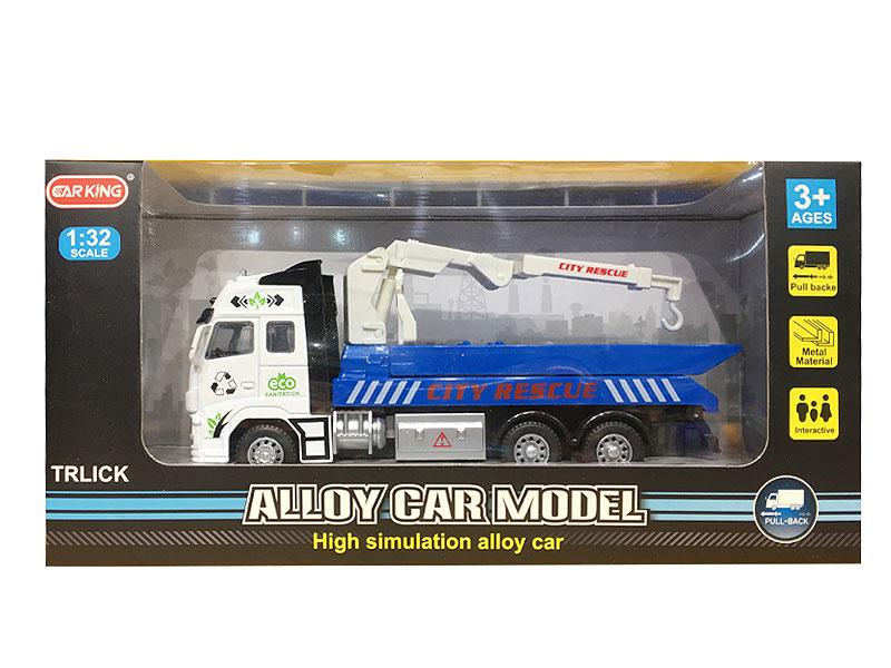 Die Cast Wrecker Pull Back toys