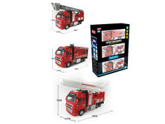 Die Cast Fire Engine Pull Back(3in1)