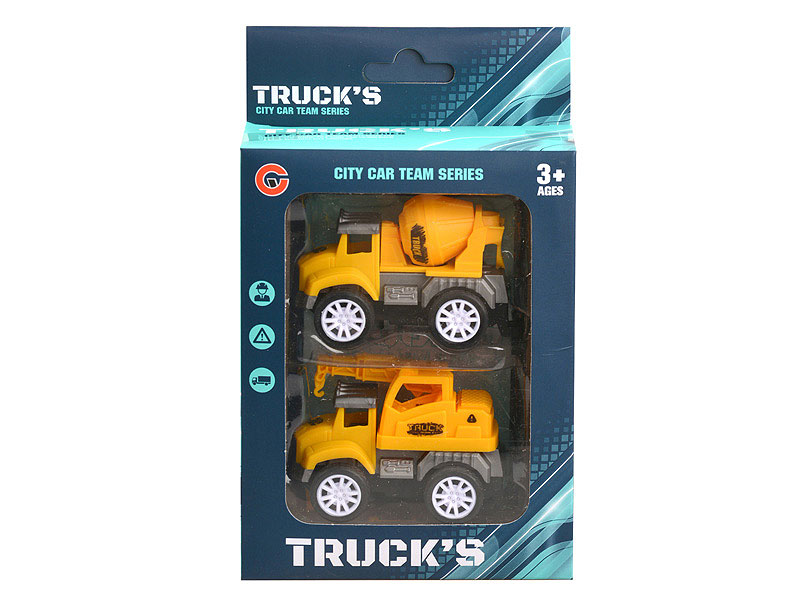 Pull Back Construction Truck(2in1) toys