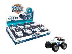 Pull Back Police Car(8in1)