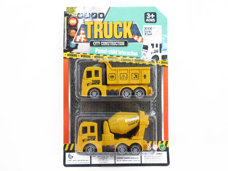 Pull Back Construction Truck(2in1) toys