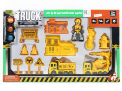 Pull Back Construction Truck(2in1) toys