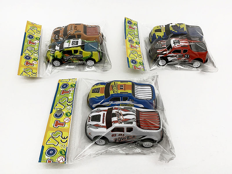 1:64 Die Cast Car Pull Back(2in1) toys