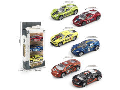 1:56 Die Cast Racing Car Pull Back(3in1)